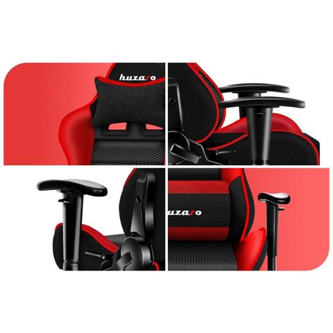 Ranger 6.0 Sedia per gaming universale Seduta a dondolo (culla) Nero, Rosso - Foto 16