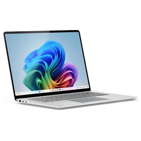 Surface Laptop 7 Copilot+ PC Qualcomm Snapdragon X1E-80-100 Computer portatile 38,1 cm (15") Touch screen 16 GB LPDDR5x-SDRAM 256 GB SSD Wi-Fi 7 (802.11be) Windows 11 Pro Platino - Foto 2