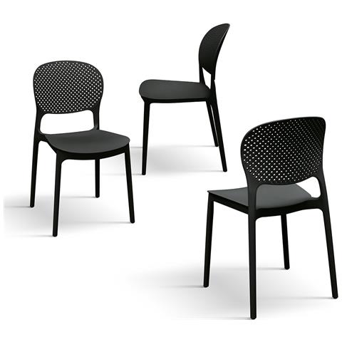 Lite - Sedia Di Design Moderno In Polipropilene - Foto 2