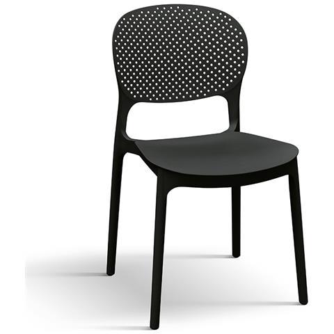 Lite - Sedia Di Design Moderno In Polipropilene - Foto 1