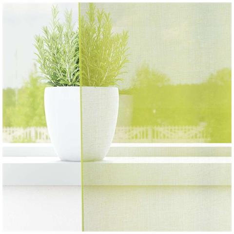 Tende In Voile Con Linguetta 2 Pz Verde Mela - Foto 8