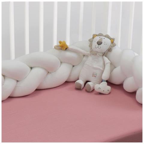 Treccia Paracolpi Per Culla E Lettino Bianca - Foto 1