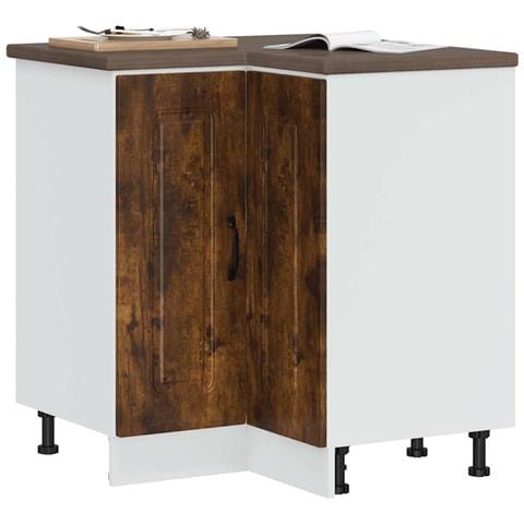 Mobile Base Ad Angolo Cucina Kalmar Rovere Artigianale - Foto 1