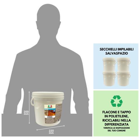 Hydroil Esterno 5kg - Impregnante Per Legno - Foto 2