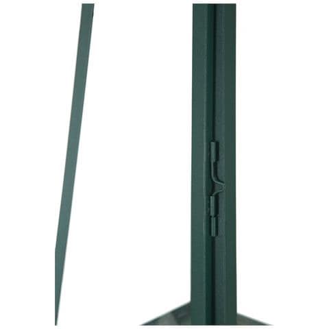 Lanterna Genofeffa - Verde - Metallo - 25x25x57 Cm - Foto 2