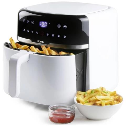 Friggitrice ad aria Calda DO1148FR Capacità 8 L Potenza 1800 W Colore Bianco - Foto 2