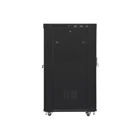 Lanberg FF01-8022-23BL, Rack indipendenti, 22U, 1200 kg, Lucchetti, Griglie, Rotelle - Foto 5