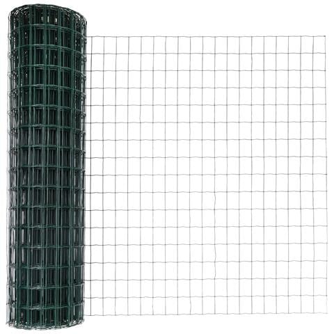Recinzione Euro con palo 10 x 1,2 m Acciaio rivestito in PVC - Foto 1