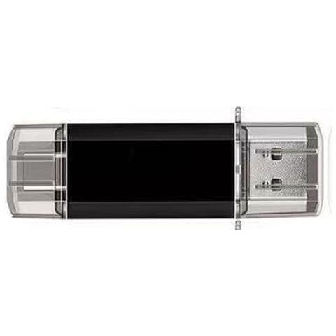 Chiavetta Usb 2 In 1 Corta Usb 3.0 Ad Alta Velocità Per Trasferimento Dati Tra Pc E Smartphone Black 128 Gb - Foto 4