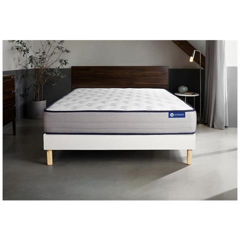 Kit Rete E Materasso Actiflex Form 120x190cm - Spessore : 22cm - Molle Insacchettate E Memory Foam - Rigido - Foto 1