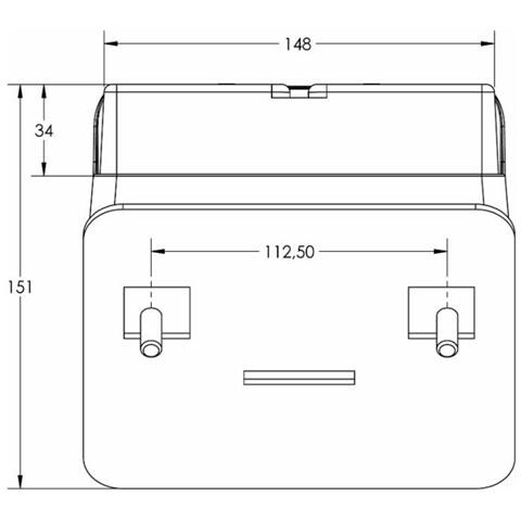 Fanale Anteriore Dx 12v Trattore Ford D3nn13200b Confezione Da 2 Pezzi - Foto 3