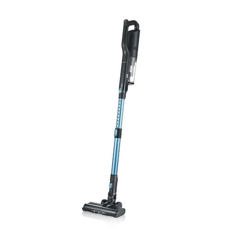 Scopa Elettrica HV 7151 Capacità 0.5 L Senza Sacco Potenza 300 W Colore Nero Blu Argento - Foto 1