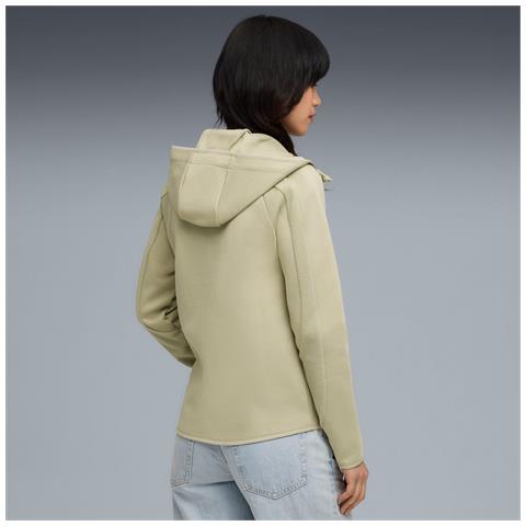 Evostripe Full-zip Hoodie Dk 68814182, Donne, Beige, Xs - Foto 2