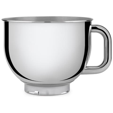 Ciotola In Acciaio Inox Lucidato Da 4,8 L Con Manico - Smb404 - Foto 1