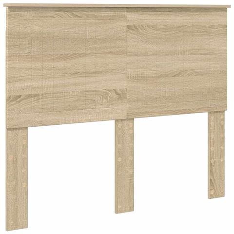 Testiera con testiera Rovere Sonoma 135 cm Legno multistrato - Foto 1