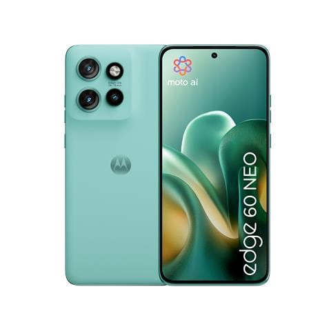 Edge 60 Neo 5G 256GB 12GB Ram Display 6.36" pOLED Main Camera 50MP (f / 1,8) OIS DualSim (nano SIM+ eSIM) USB Type-C Android 15 Dimensity 7400 5200mAh Pantone Frostbite - Foto 1