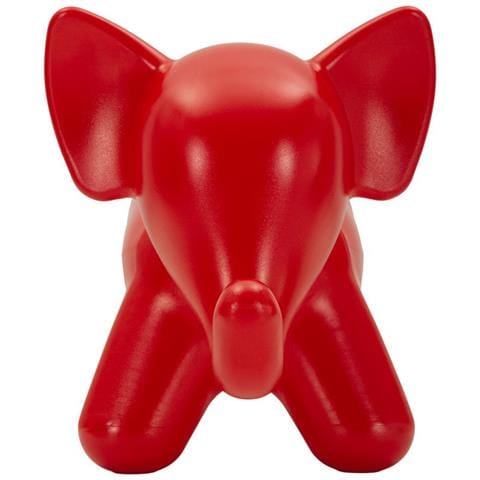 Sgabello Elephant A Forma Di Elefante In Plastica Rossa - Foto 2