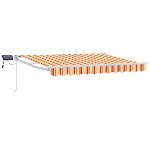 Tenda retrattile manuale con LED Multicolore 3,5 x 2 m - Foto 1