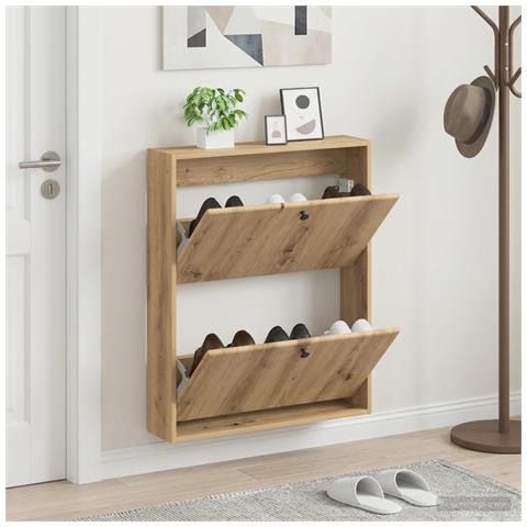 Mobiletto per Scarpe da Muro BREDA 71 x 17 x 86 cm - Foto 2