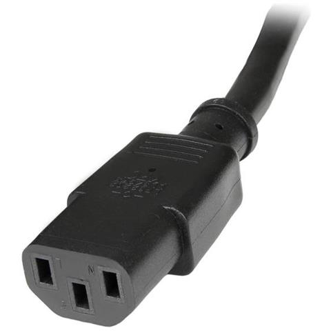 Prolunga del cavo di alimentazione per computer 2,5 mm2 da 91 cm - Cavo di alimentazione C14 a C13 - Foto 2