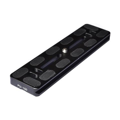 Piastra Veloce Extra Lungo 150 x 37 mm Nero PU-150-EU - Foto 1