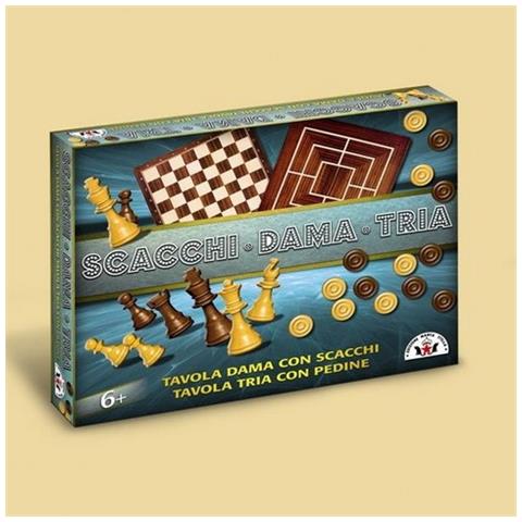 Gioco Scacchi / dama / tria 30x30 Cf1 - Foto 3