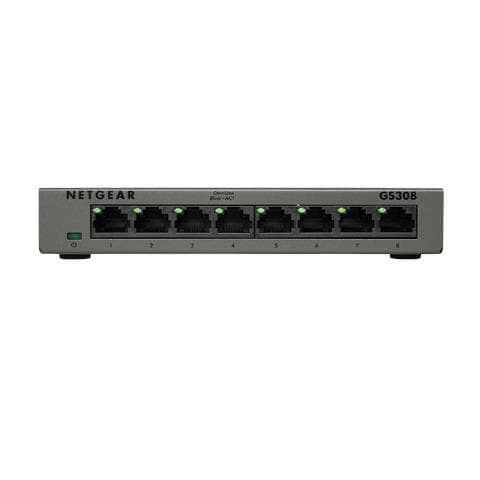 Switch Smart SOHO GS308-300PES con 8 Porte Gigabit Ethernet 10/100/1000 - Foto 2