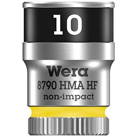 8790 HMA HF Bussola per cricchetto Ciclopi con attacco da 1/4 con ritegno Vite, 10,0 millimetri - Foto 1