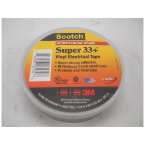 Scotch Nastro Elettrico Vinile 3/4 x 66 600 V 221 Deg F Nero - Foto 2