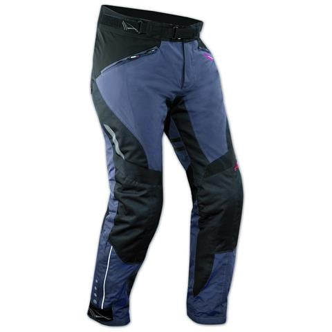 Pantaloni Impermeabile Moto Imbottitura Termica Estraibile Traspirante Blu 28 - Foto 4