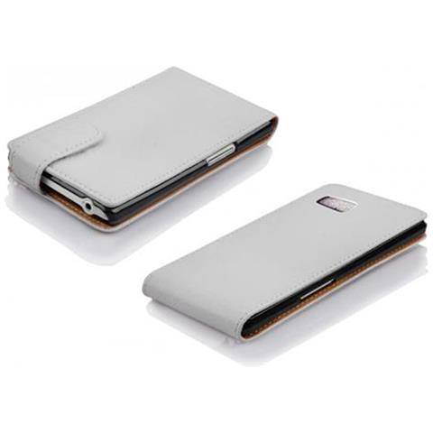 Custodia Compatibile Con Htc Desire 600 In Magnesio Bianco - Coperchio Protettivo In Design Flip Realizzato In Similpelle Testurizzata - Foto 6