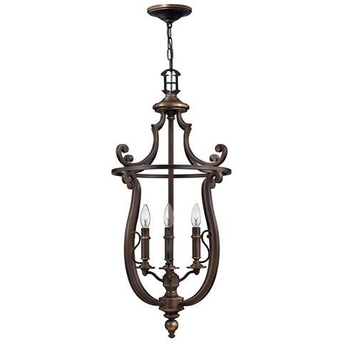 Lampada Da Soffitto A 4 Luci Bronzo Antico, E14 - Foto 2