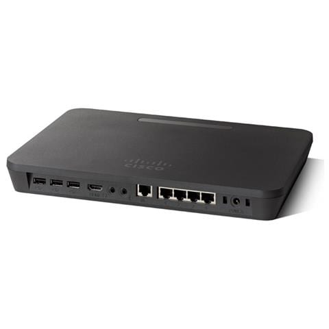 Cisco Edge 300, IEEE 802.3, IEEE 802.3ab, IEEE 802.3u, No gestito, Fast Ethernet (10/100) , Nero, 50/60 Hz, -5 - 40 °C - Foto 1