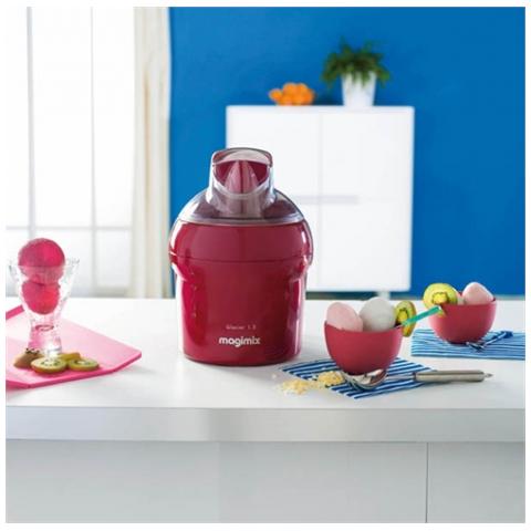 Glacier, Rosso, 220 x 220 x 335 mm - Foto 1