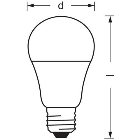 Lampadina SMART + ZigBee Standard - 60 W - E27 - Dimmerazione bianca - Foto 2