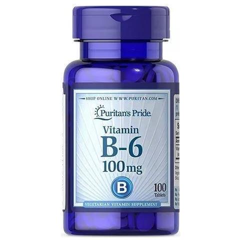 Vitamina B-6 Piridossina 100 Mg 100 Compresse - Foto 1