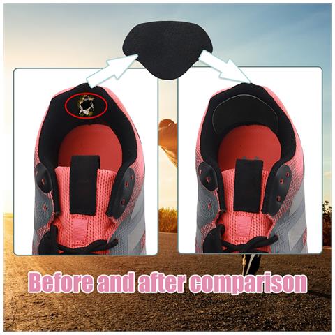 Toppe Di Protezione/riparazione Del Tallone Per La Riparazione Di Scarpe 2 Taglie 4 Paia Black - Foto 5