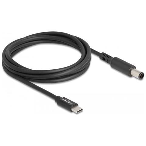Cavo Di Ricarica Per Notebook Usb Type-c Maschio A Dell 7,4 X 5,0 Mm Maschio - Foto 4