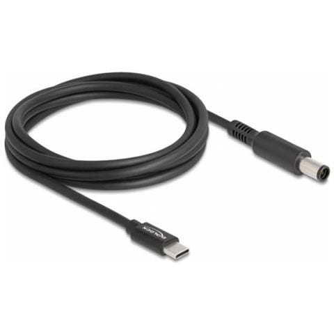 Cavo Di Ricarica Per Notebook Usb Type-c Maschio A Dell 7,4 X 5,0 Mm Maschio - Foto 1