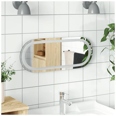 Specchio Da Bagno Led 50x20 Cm Ovale - Foto 10