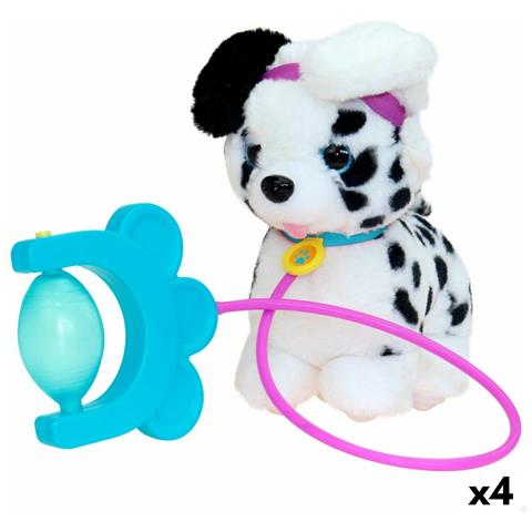 Animale Di Peluche Eolo Sprint Cane 19 X 21,5 X 13 Cm Plastica (4 Unità) - Foto 1