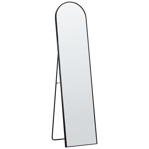 Specchio Da Terra Nero 150 X 36 Cm Bagnolet - Foto 7