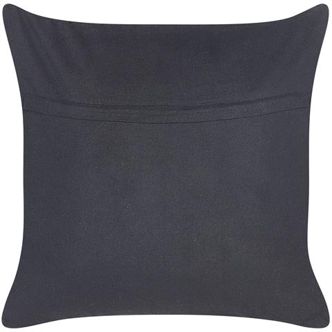 Set Di 2 Cuscini Bergenia Iuta 45 X 45 Cm Nero A Strisce - Foto 2