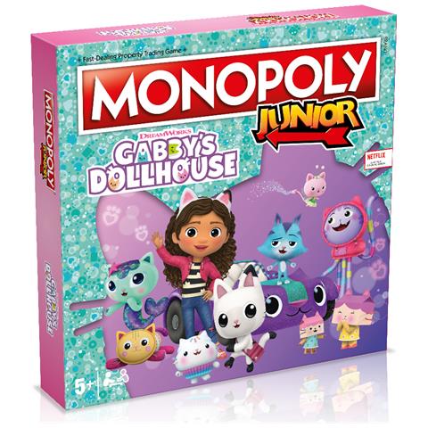 Monopoly Junior - Gabby's Dollhouse Gioco Da Tavolo - Foto 1