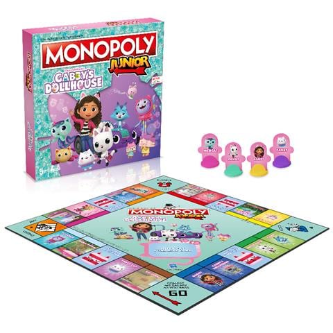 Monopoly Junior - Gabby's Dollhouse Gioco Da Tavolo - Foto 5