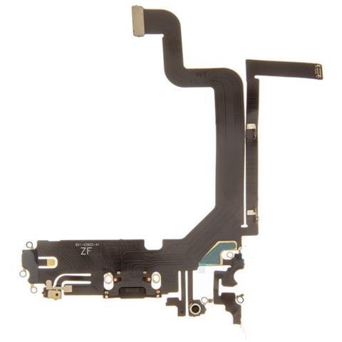 Ricambio Flat Connettore Di Ricarica Lightining Per Apple Iphone 14 Pro Max Black - Foto 2