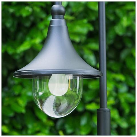 Lanterne Galatea Su Piantana In Alluminio Pressofuso Altezza 135 Cm - Foto 2