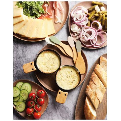 Set Di 4 Spatole In Bambù Da 13 Cm - Pv-bam-1210 - Foto 2