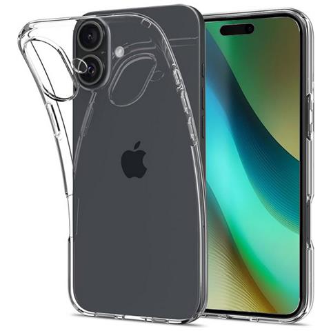 Ultra Slim Custodia Tpu Silicone 0,3mm Cover Case Per Apple Iphone 16 Plus - Foto 1