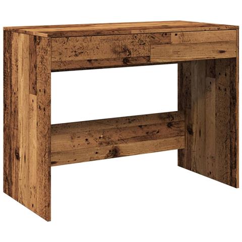 Scrivania Legno Antico 101x50x76,5 Cm In Legno Multistrato - Foto 2